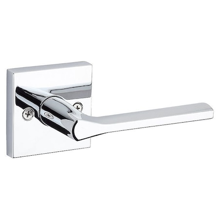 Kwikset Lisbon Lever W/ Square Rose Half Dummy Bright Chrome Finish 157LSLSQT-26